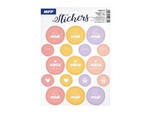 Samolepky domácí výroba (ENG) 16,2x23cm