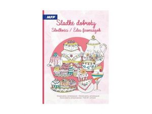 Omalovánky antistresové Sladké dobroty 210x290mm/32s