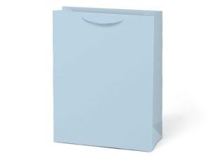 Taška MFP dárková T 5 kraft 260x320x100 modrá světlá