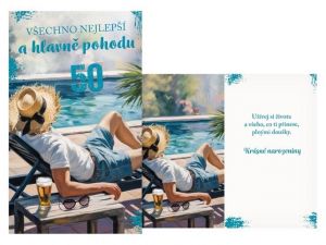 Přání k narozeninám 50 M11-603 T