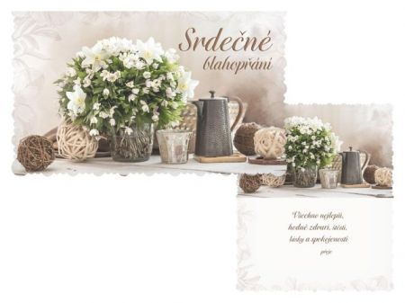 Přání srdečné M11-608 H