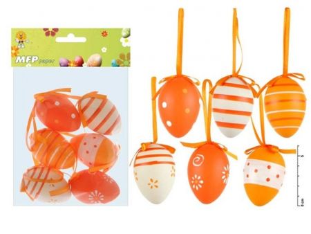 Vajíčka plast 6cm 6ks