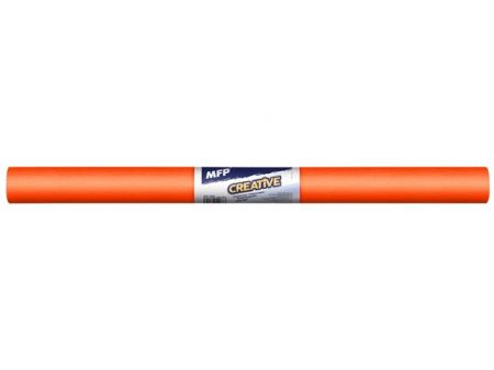 Krepový papír 50x200cm neon oranžový