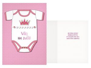 Přání k narození miminka CN-806