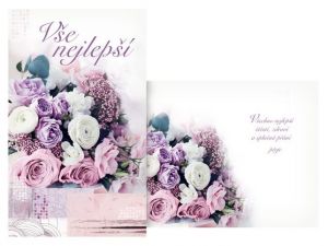 Přání srdečné malé M18-235 Z