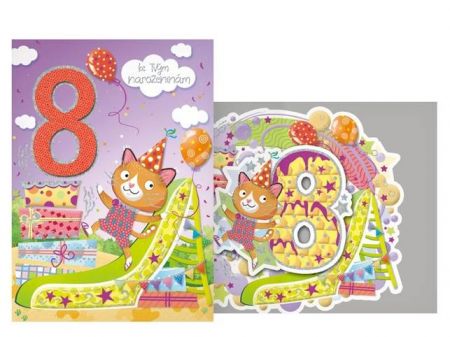 Přání k narozeninám 08 CN-875