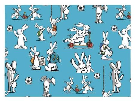 Balící papír Bob a Bobek 002 100x70 LUX