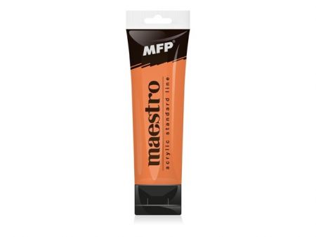 Akrylová barva MFP Maestro 75ml - apricot orange