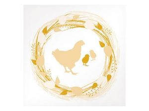 Ubrousek P 33x33 velikonoce MES200754