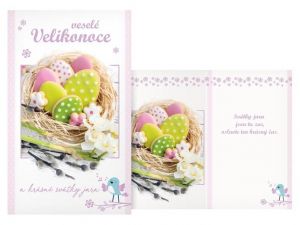 Přání Velikonoční malé N02-098 Z