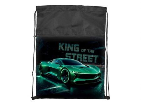 Sáček na přezůvky King of Street 30x39cm