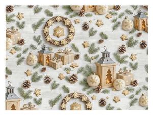 Balicí papír vánoční klasik V308 100x70