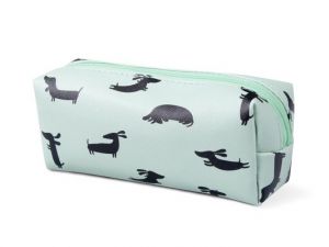 Penál etue cube print 2 8x5x19,5cm