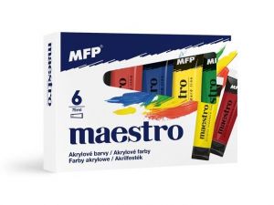Akrylová barvy set MFP Maestro 6 x 75ml