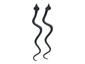 Had černý 34cm 2ks