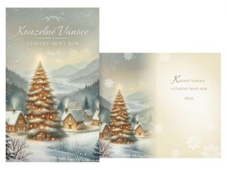 Přání Vánoční malé V23-182 Z