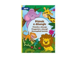 Omalovánky MFP A4 Přátelé z džungle 210x276mm/32