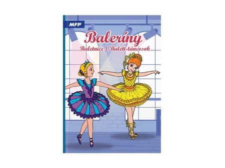 Omalovánky MFP A4 Baleríny 210x295mm/16
