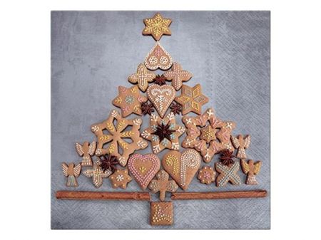 Ubrousek P 33x33 vánoční SDL019100