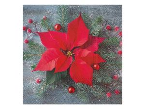 Ubrousek P 33x33 vánoční SDL018900