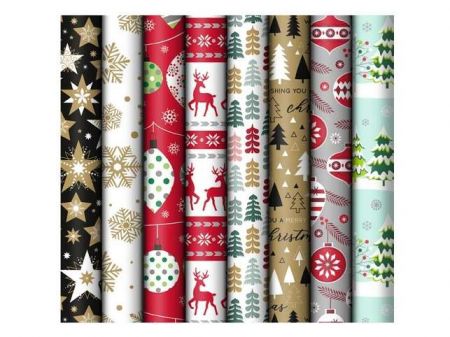 Balicí papír vánoční role 500x70 mix č. 13