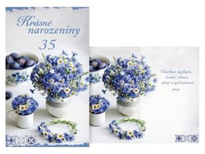 Přání k narozeninám 35 M11-606 T