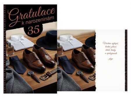 Přání k narozeninám 35 M11-604 H