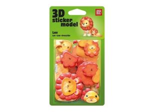 3D Sticker Model ZOO Lev - MAKE