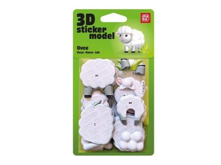 3D Sticker Model ZOO Ovce - MAKE