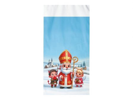 Sáček Mikuláš PP vzor 21 20 x 39 x 6