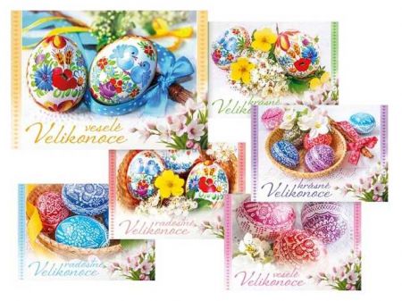 Pohlednice velikonoce 135 B UV