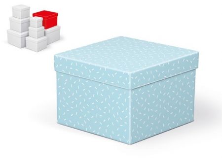 Krabice dárková C-C009-F 18x18x13cm