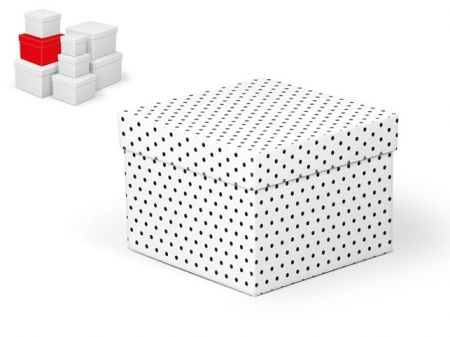 Krabice dárková C-C009-E 16x16x12cm