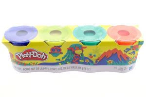 Hasbro Play-Doh Wild Color Pack Of 4