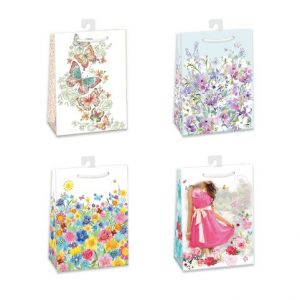 ARGUS Dárková papírová taška 23 x 32 cm mix 12 ks 07550019h