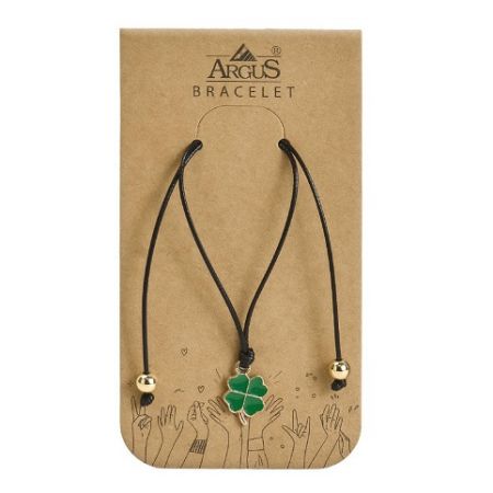 ARGUS Náramek - zelený čtyřlístek 23630003