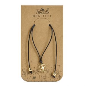 ARGUS Náramek - zlatý čtyřlístek 23630004