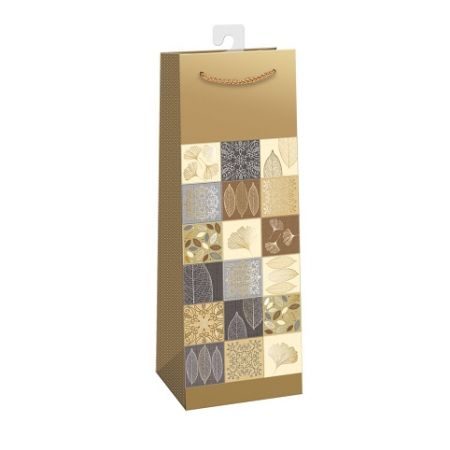 ARGUS Dárková papírová taška LUX na víno (13 x 37.5 cm) 07390134h