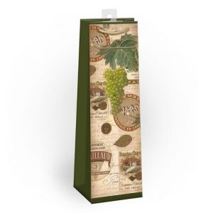 ARGUS Dárková papírová taška na víno (12 x 40 cm) 07370474h