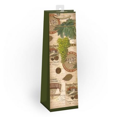 ARGUS Dárková papírová taška na víno (12 x 40 cm) 07370474h