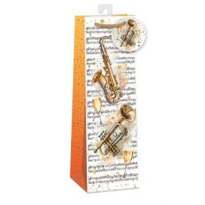 ARGUS Dárková papírová taška na víno (12 x 40 cm) 07370805h