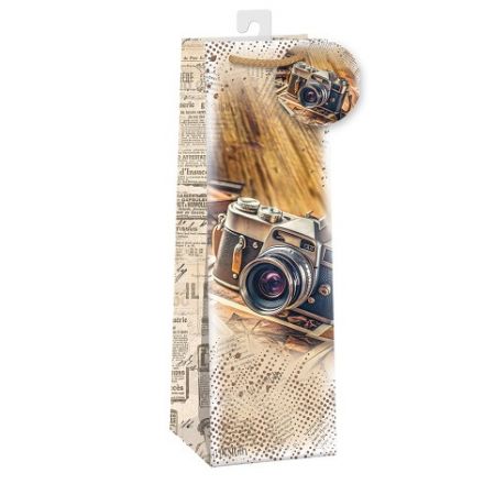 ARGUS Dárková papírová taška na víno (12 x 40 cm) 07370806h