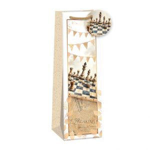 ARGUS Dárková papírová taška na víno (12 x 40 cm) 07370807