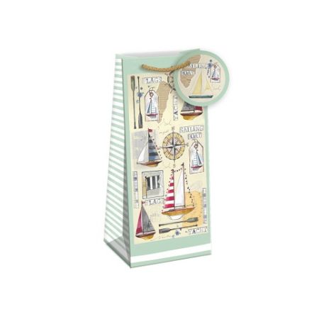 ARGUS Dárková papírová taška na koňak (13 x 29.5 cm) 07770808