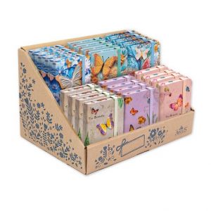 ARGUS Zápisník s barevnou ořízkou 7,5x10,5 cm 14048001