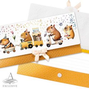 ARGUS Obálka s kartičkou Capybara 87-6008