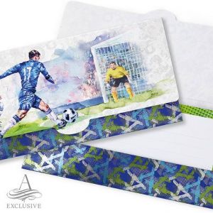 ARGUS Obálka s kartičkou futbalista 87-6011