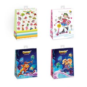 ARGUS Dárková papírová taška 23 x 32 cm mix 12 ks 07550026h