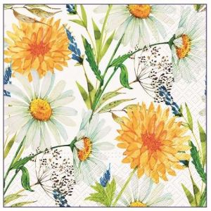 Papírové ubrousky celoroční, třívrstvé 33 x 33 cm, 20 ks