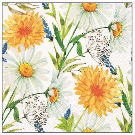 Papírové ubrousky celoroční, třívrstvé 33 x 33 cm, 20 ks